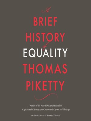 cover image of A Brief History of Equality